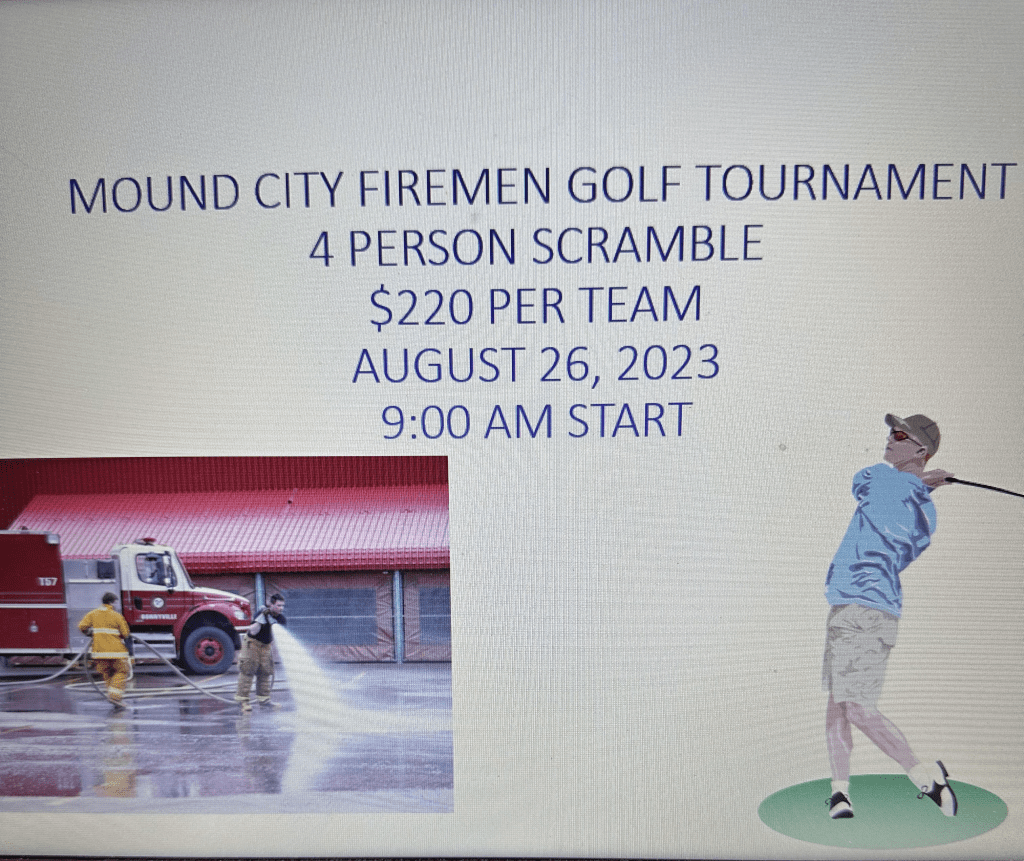 Upcoming Events Mound City Golf Club